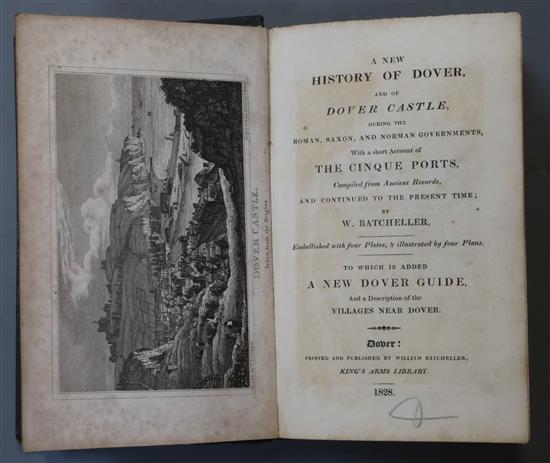 DOVER: Batcheller, W - A New History of Dover, and of Dover Castle, During The Roman, Saxon, and Norman